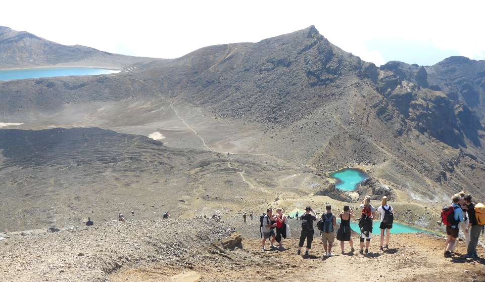 Lagos esmeralda
 cruce de tongariro
 nueva zelanda cresta
