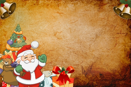 Santa claus background tree Photo