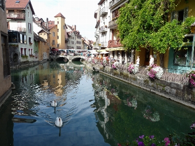 Annecy
 frankreich wasserweg
 wasser Foto