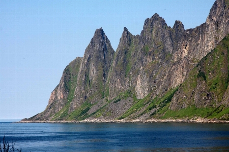 Norway cliff nature reserve wilderness Photo