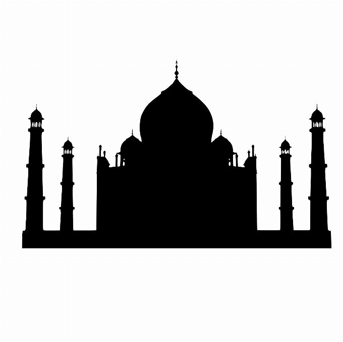 Taj
 mahal
 bayangan hitam mughal
