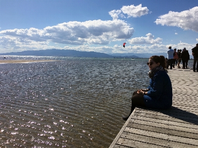 Delta sea calm blue Photo