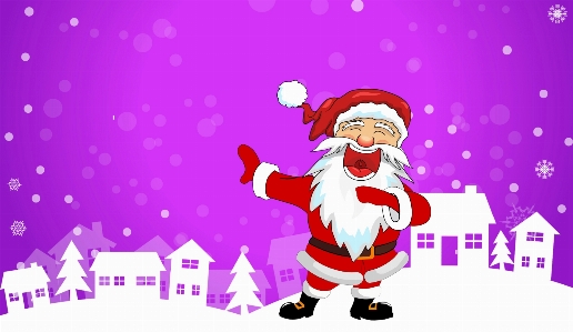 Santa claus christmas laughter funny Photo