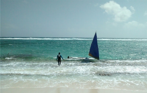 San andres colombia coastal and oceanic landforms wind wave Photo