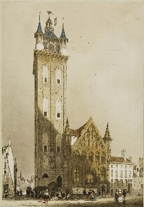 Landmark medieval architecture building tower Photo