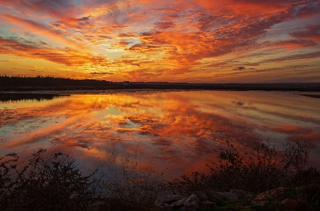 Sunset evening sky nature Photo