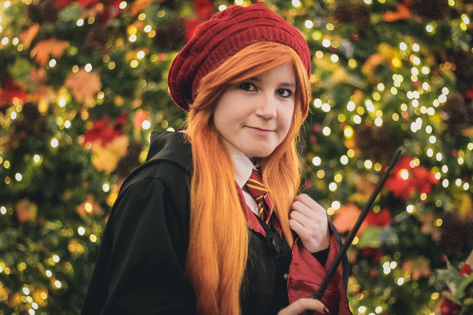 Menschen in der natur
 haar blatt rot