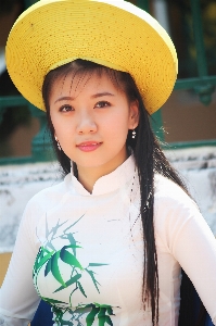 Clothing hat beauty yellow Photo