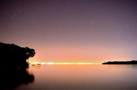 Sky horizon afterglow nature Photo