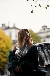 Street fashion beauty luxury vehicle Photo