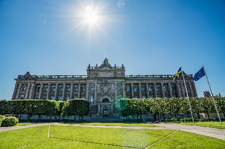 Wahrzeichen tageszeit himmel grün Foto