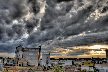 Sky cloud urban area town Photo