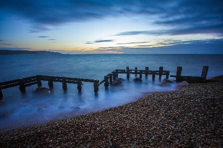 Sky water nature pier Photo