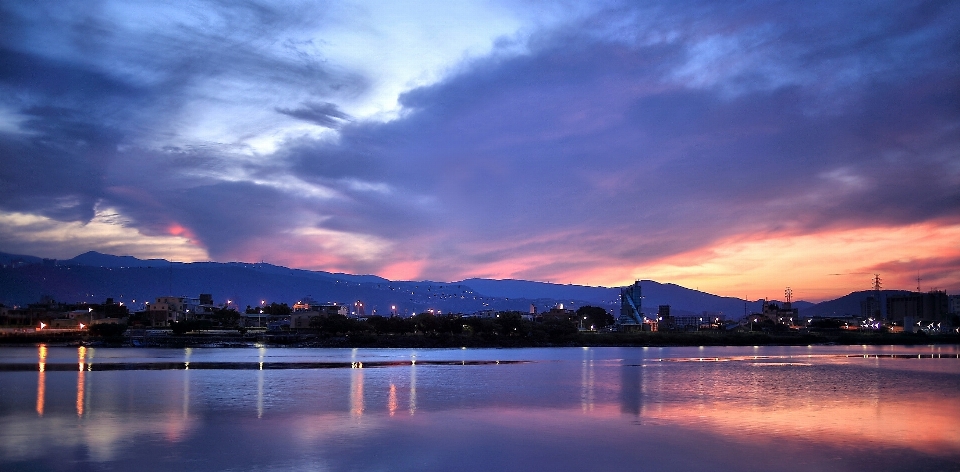 Sky body of water nature cloud