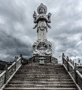 Foto Estátua marco céu escultura