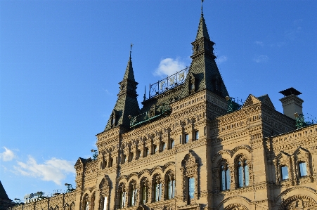 Foto Tengara arsitektur spire langit