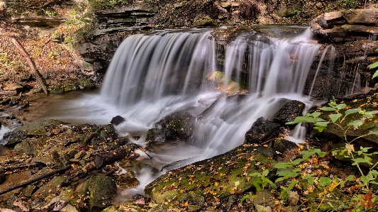 Foto Cachoeira corpo de água
 recursos hídricos
 paisagem natural
