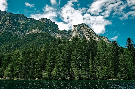 Mountainous landforms mountain natural landscape nature Photo