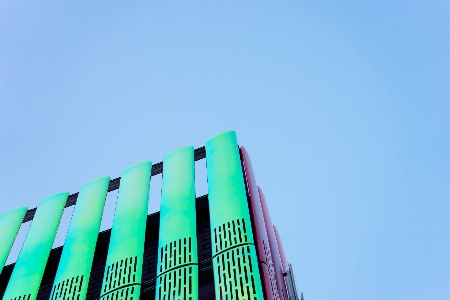 Green blue architecture landmark Photo