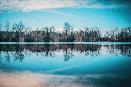 Sky reflection natural landscape nature Photo