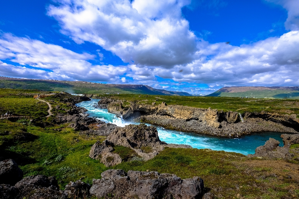 Naturalny krajobraz
 natura niebo woda