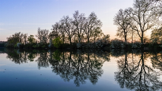 Reflection natural landscape body of water nature Photo