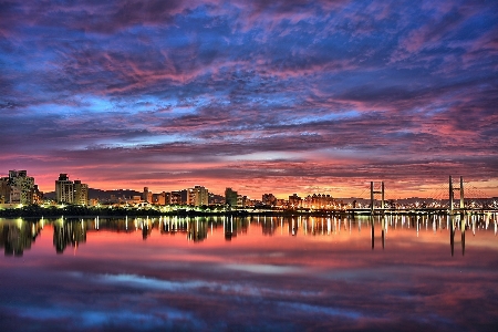 Sky reflection nature water Photo