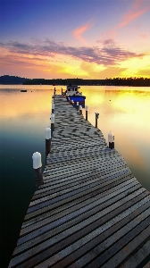 Foto Céu água dock cais