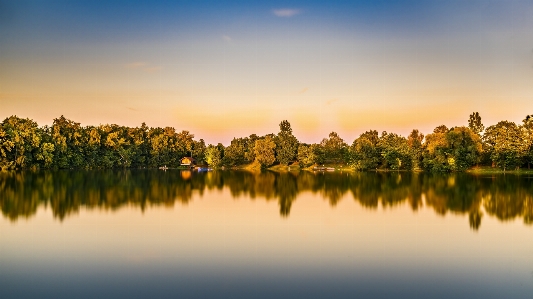 Sky nature reflection natural landscape Photo