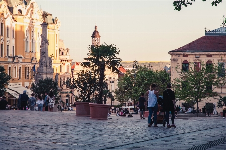 City town square public space Photo