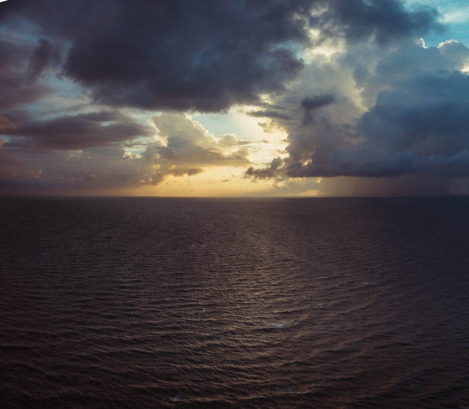 Cielo orizzonte nube mare