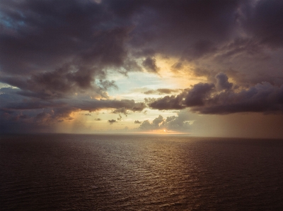 Sky horizon cloud ocean Photo