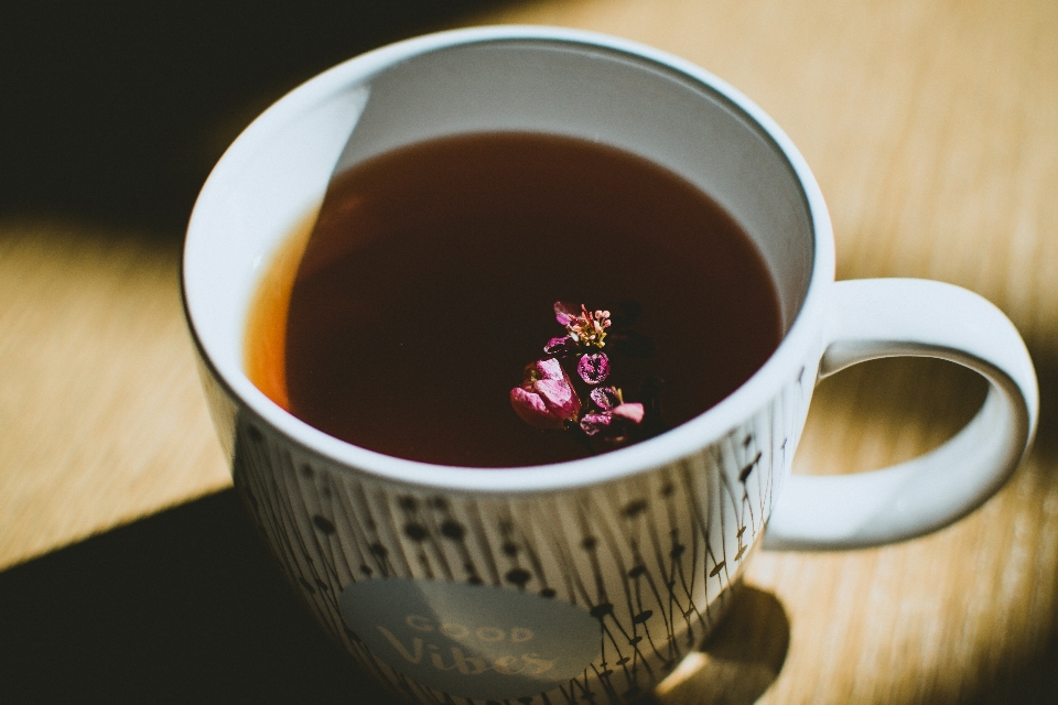 Tazza di caffè tisana cinese
 tè earl grey
