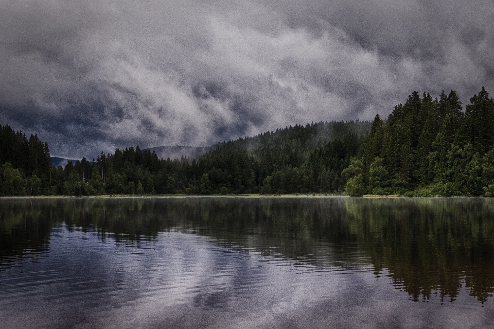 Nature sky body of water reflection