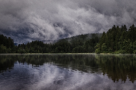 Nature sky body of water reflection Photo