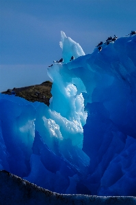 Iceberg ice polar cap blue Photo