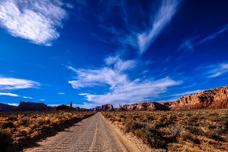 Sky cloud natural landscape blue Photo