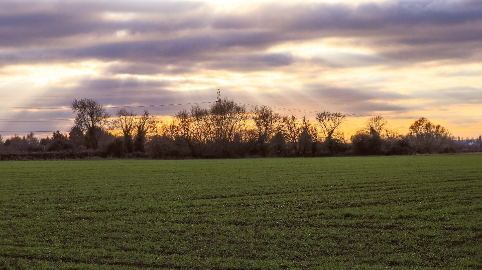 Sky natural landscape nature field