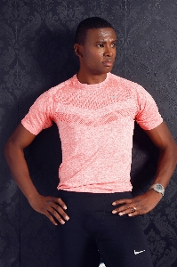 T shirt clothing pink neck Photo