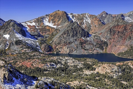 Mountainous landforms mountain range ridge Photo