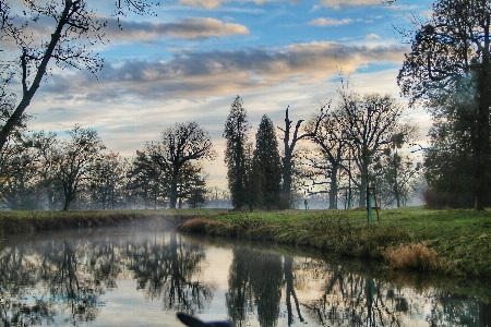 Natural landscape reflection nature sky Photo