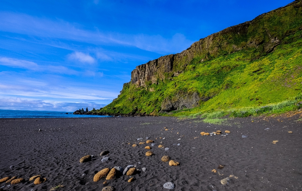 Nature coast sky shore