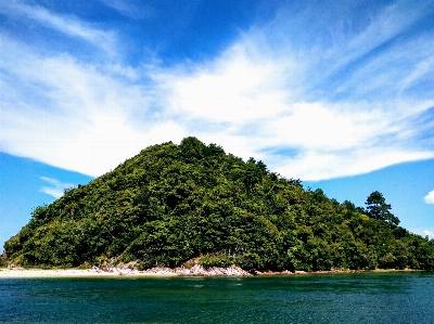 Body of water sky nature green Photo