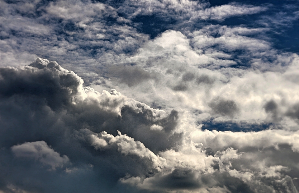 Niebo chmura dzień cumulus
