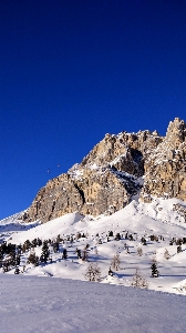 Berg bergige landschaftsformen
 schnee winter Foto