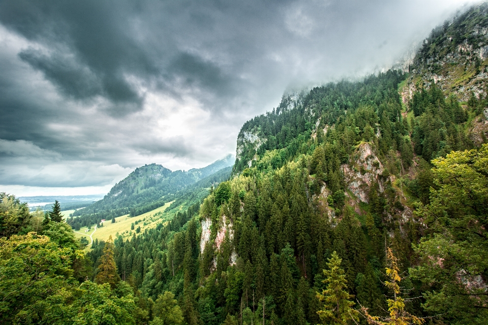 Mountainous landforms nature mountain natural landscape