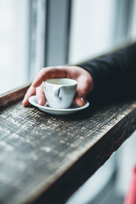 Cangkir kopi meja tangan