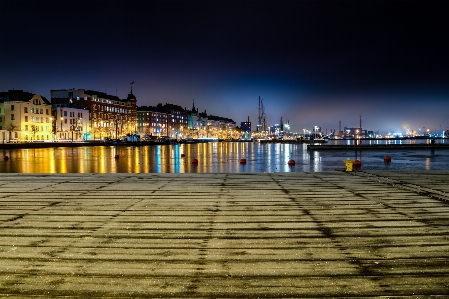 Sky night water light Photo