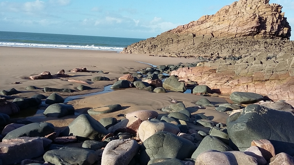 Mar pedra bretanha
 areia