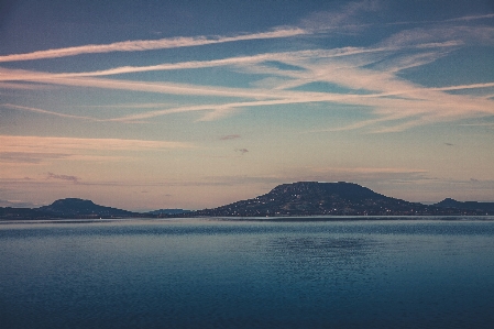 Foto Céu corpo de água
 azul água